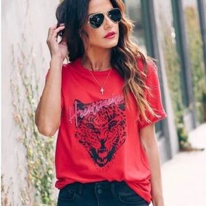 Vici Red Heartbreaker Tee